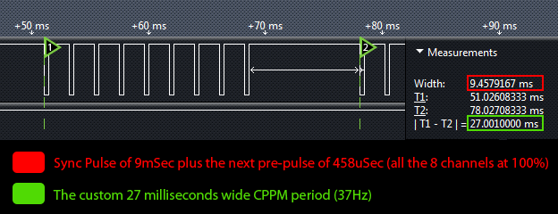 Alternative FrSky firmware with 27ms CPPM timing